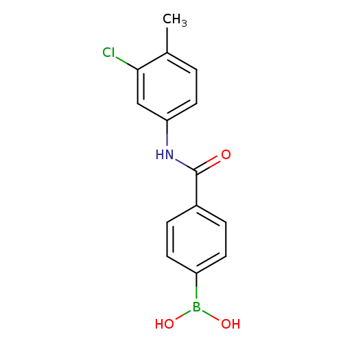(4-((3-Chloro-4-methylphenyl)carbamoyl)phenyl)boronic acid