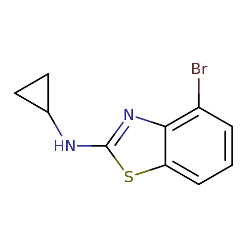 4-BROMO-N-CYCLOPROPYL-1,3-BENZOTHIAZOL-2-AMINE