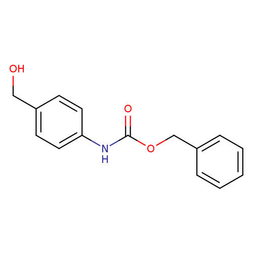 Phenylmethyl N-[4-(hydroxymethyl)phenyl]carbamate