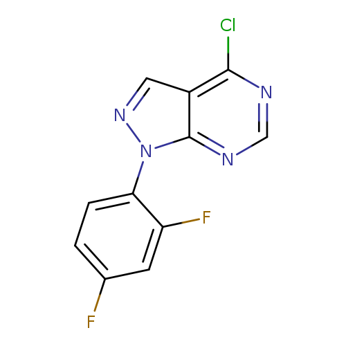 4-CHLORO-1-(2,4-DIFLUOROPHENYL)-1H-PYRAZOLO[3,4-D]PYRIMIDINE