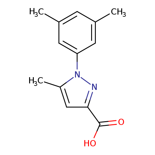 1-(3,5-dimethylphenyl)-5-methyl-1H-pyrazole-3-carboxylic acid