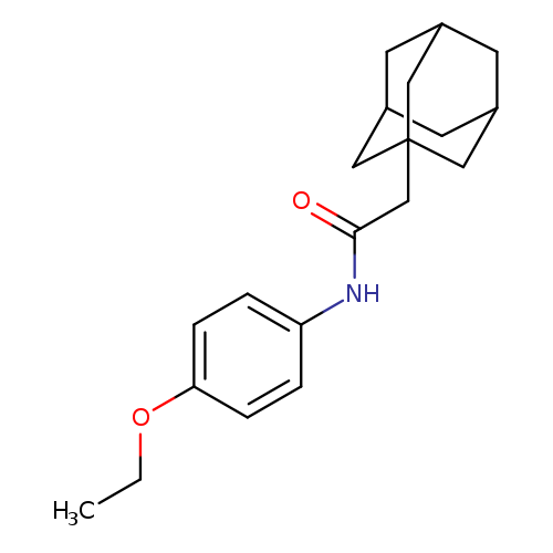 2-adamantan-1-yl-N-(4-ethoxyphenyl)acetamide