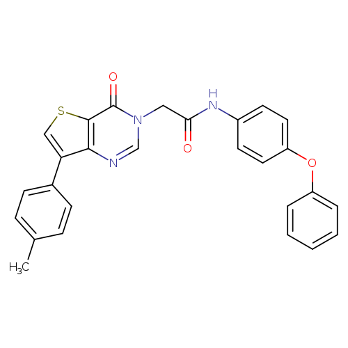 2-[7-(4-methylphenyl)-4-oxo-3H,4H-thieno[3,2-d]pyrimidin-3-yl]-N-(4-phenoxyphenyl)acetamide
