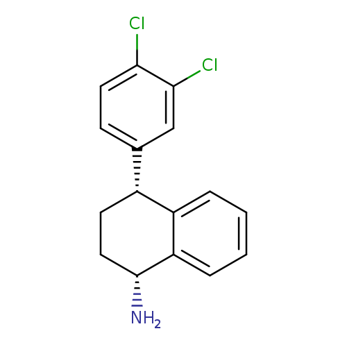 1-NAPHTHALENAMINE, 4-(3,4-DICHLOROPHENYL)-1,2,3,4-TETRAHYDRO-, HYDROCHLORIDE, (1R,4R)-