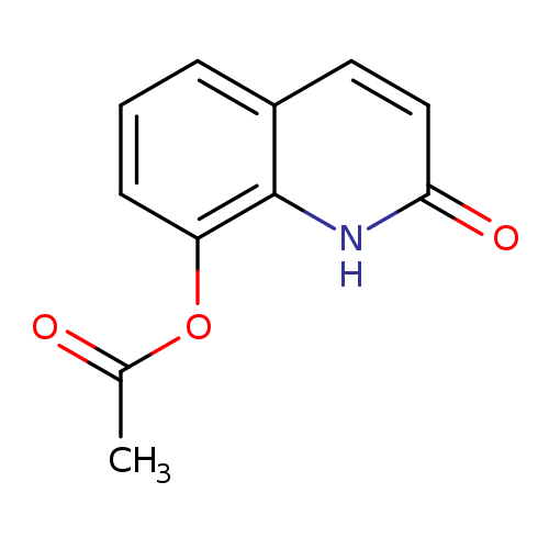 2-Oxo-1,2-dihydroquinolin-8-yl acetate