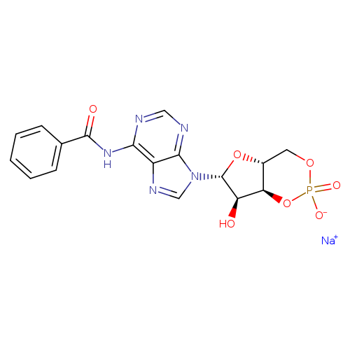 N6-Benzoyladenosine-3',5'-cyclicmonophosphatesodiumsalt