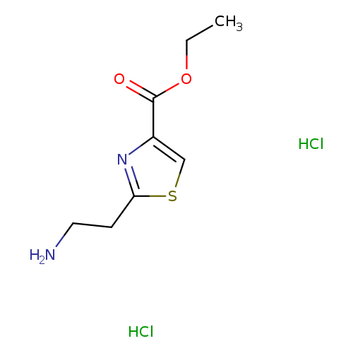 Ethyl 2-(2-aminoethyl)-1,3-thiazole-4-carboxylate dihydrochloride