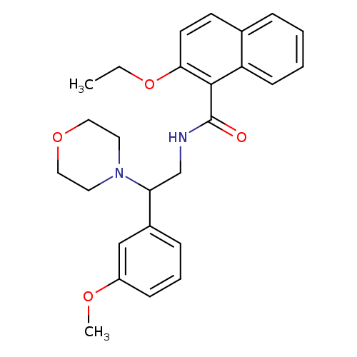 2-ethoxy-N-[2-(3-methoxyphenyl)-2-(morpholin-4-yl)ethyl]naphthalene-1-carboxamide