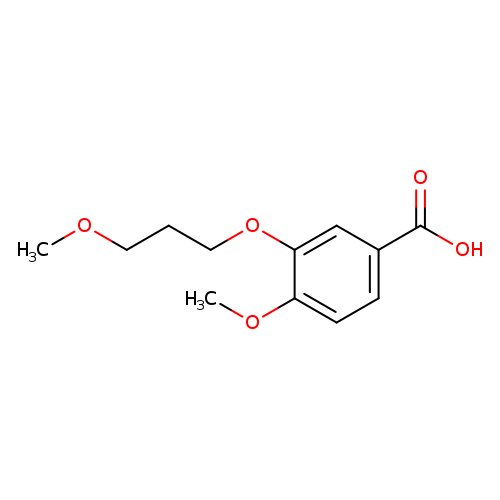 Benzoic acid,4-methoxy-3-(3-methoxypropoxy)-