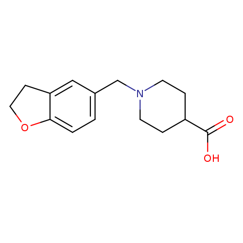 1-((2,3-Dihydrobenzofuran-5-yl)methyl)piperidine-4-carboxylic acid