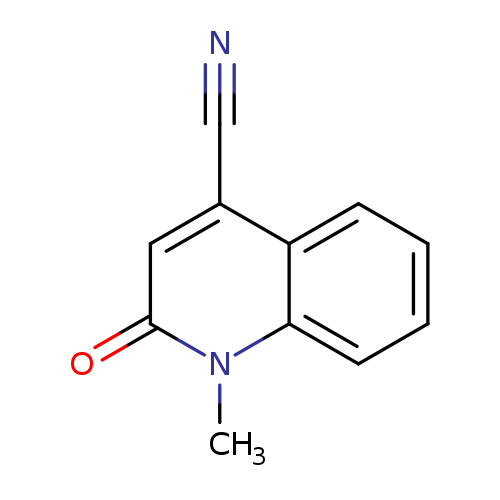1-Methyl-2-oxo-1,2-dihydroquinoline-4-carbonitrile