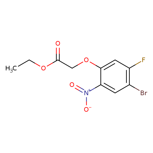 Ethyl 2-(4-bromo-5-fluoro-2-nitrophenoxy)acetate