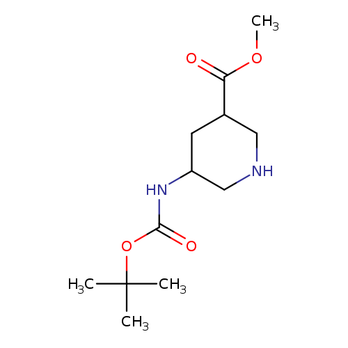 5-TERT-BUTOXYCARBONYLAMINO-PIPERIDINE-3-CARBOXYLIC ACID METHYL ESTER