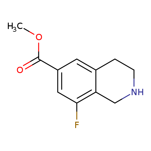 methyl 8-fluoro-1,2,3,4-tetrahydroisoquinoline-6-carboxylate
