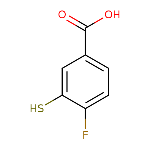 4-fluoro-3-sulfanylbenzoic acid