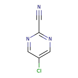 2-Pyrimidinecarbonitrile, 5-chloro- (9CI)