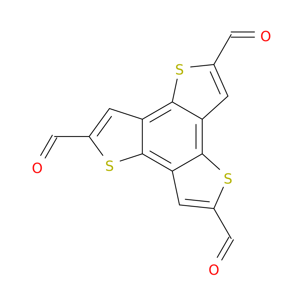 Benzo[1,2-b:3,4-b':5,6-b'']trithiophene-2,5,8-tricarbaldehyde