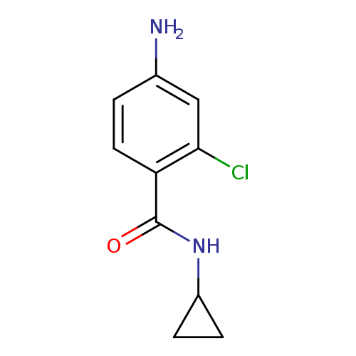 4-Amino-2-chloro-N-cyclopropylbenzamide