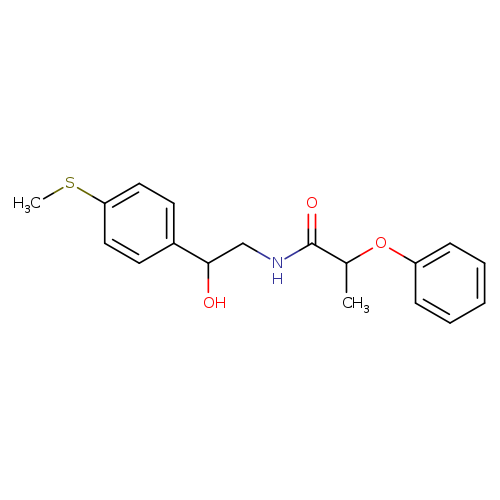 N-{2-hydroxy-2-[4-(methylsulfanyl)phenyl]ethyl}-2-phenoxypropanamide