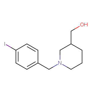 (1-[(4-iodophenyl)methyl]piperidin-3-yl)methanol