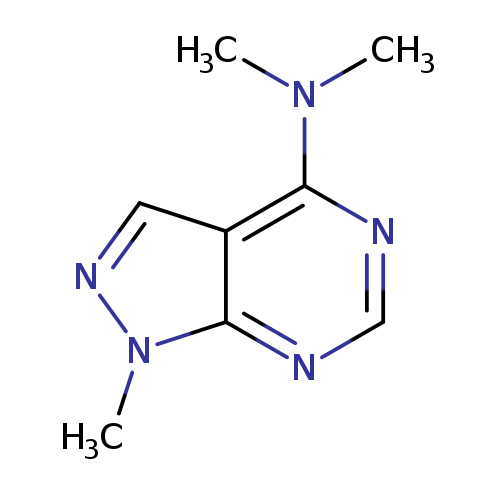 "N,N,1-trimethyl-1H-pyrazolo[3,4-d]pyrimidin-4-amine"