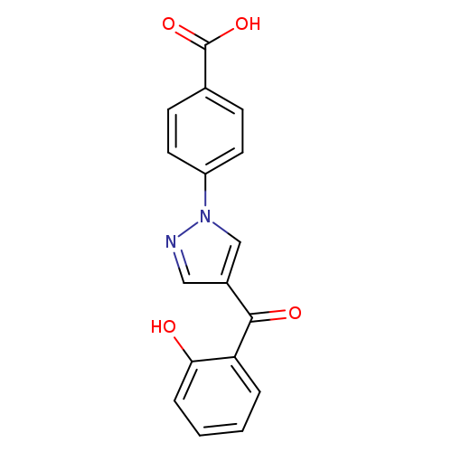 4-[4-(2-hydroxybenzoyl)-1H-pyrazol-1-yl]benzoic acid