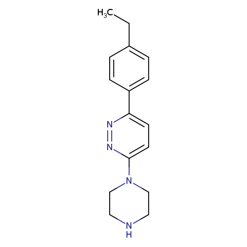 3-(4-ethylphenyl)-6-(piperazin-1-yl)pyridazine