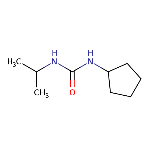 1-cyclopentyl-3-(propan-2-yl)urea