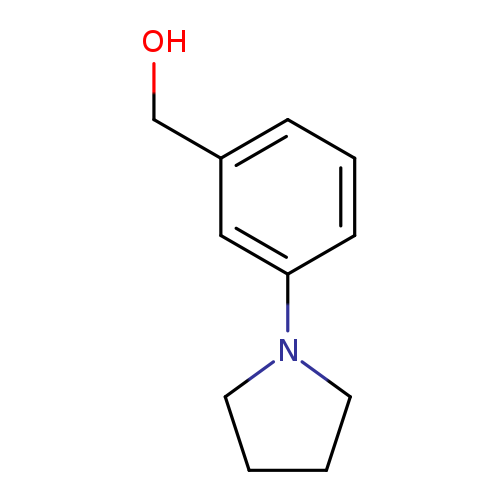 Benzenemethanol,3-(1-pyrrolidinyl)-