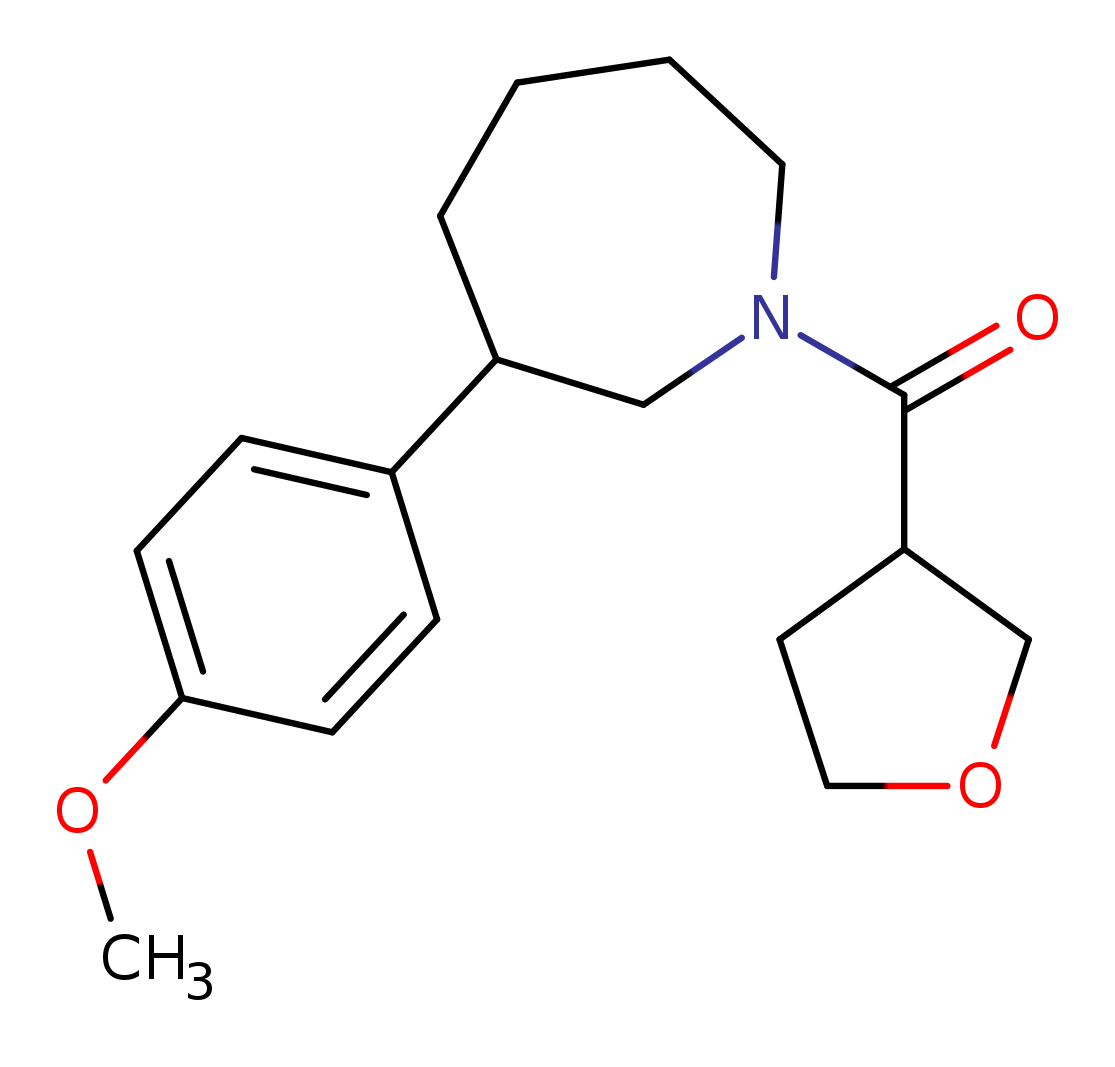 3-(4-methoxyphenyl)-1-(oxolane-3-carbonyl)azepane
