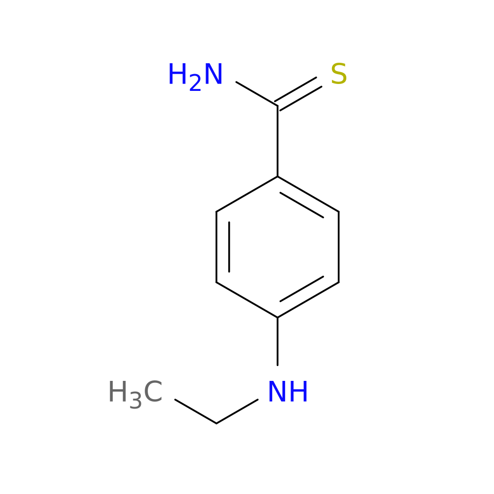 4-(Ethylamino)benzene-1-carbothioamide