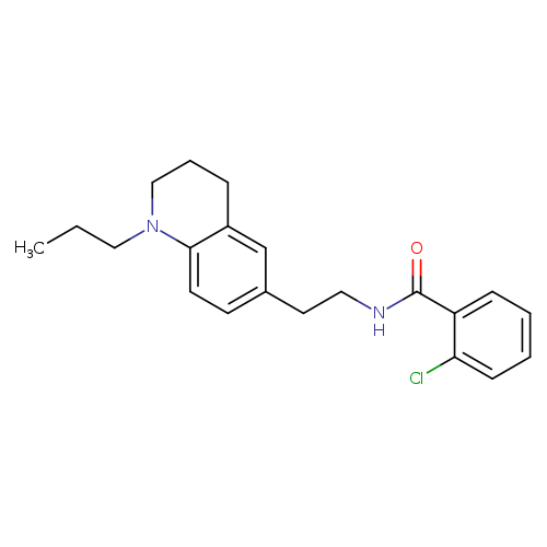 2-chloro-N-[2-(1-propyl-1,2,3,4-tetrahydroquinolin-6-yl)ethyl]benzamide