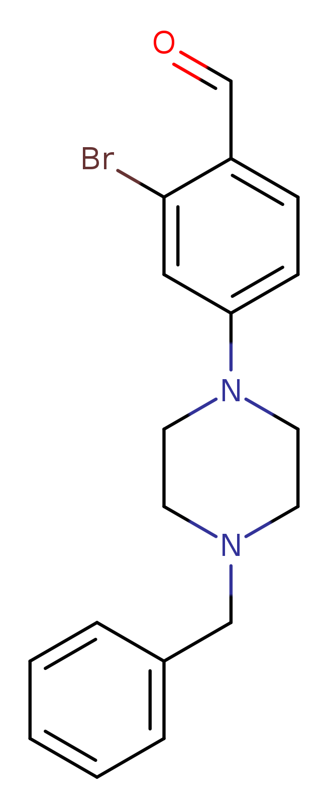 4-(4-Benzylpiperazin-1-yl)-2-bromobenzaldehyde
