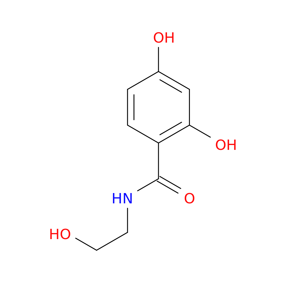 2,4-Dihydroxy-N-(2-hydroxyethyl)benzamide