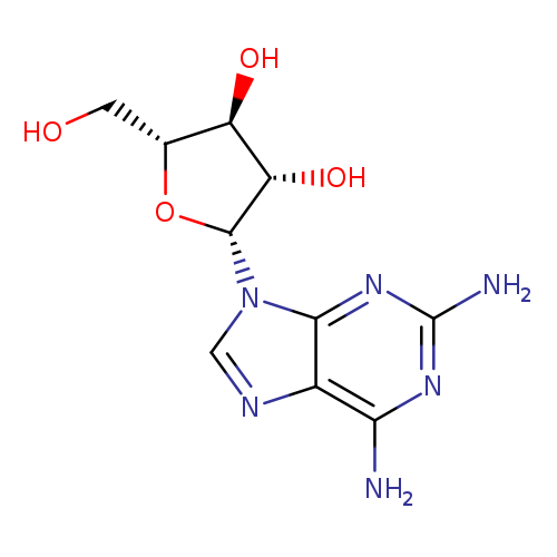 (2R,3S,4S,5R)-2-(2,6-Diamino-9H-purin-9-yl)-5-(hydroxymethyl)tetrahydrofuran-3,4-diol