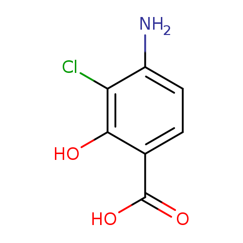 4-amino-3-chloro-2-hydroxybenzoic acid