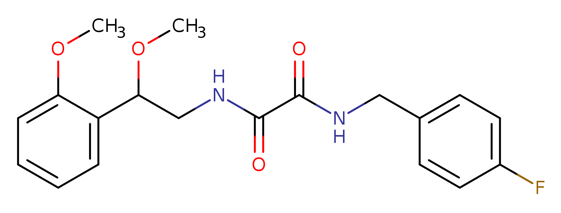 N'-[(4-fluorophenyl)methyl]-N-[2-methoxy-2-(2-methoxyphenyl)ethyl]ethanediamide