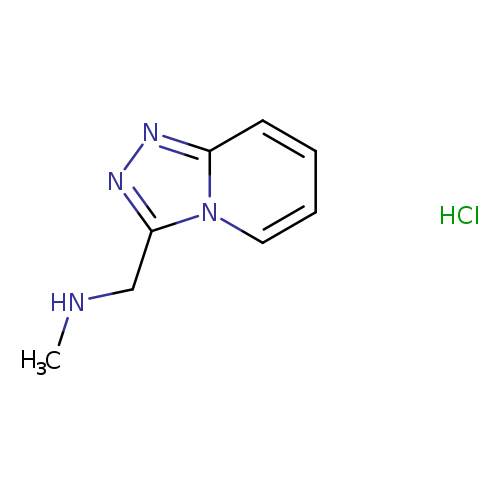 1-([1,2,4]Triazolo[4,3-a]pyridin-3-yl)-N-methylmethanamine hydrochloride