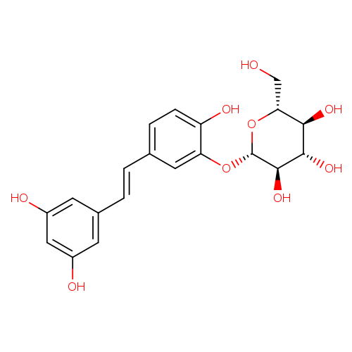 b-D-Glucopyranoside,5-[(1E)-2-(3,5-dihydroxyphenyl)ethenyl]-2-hydroxyphenyl
