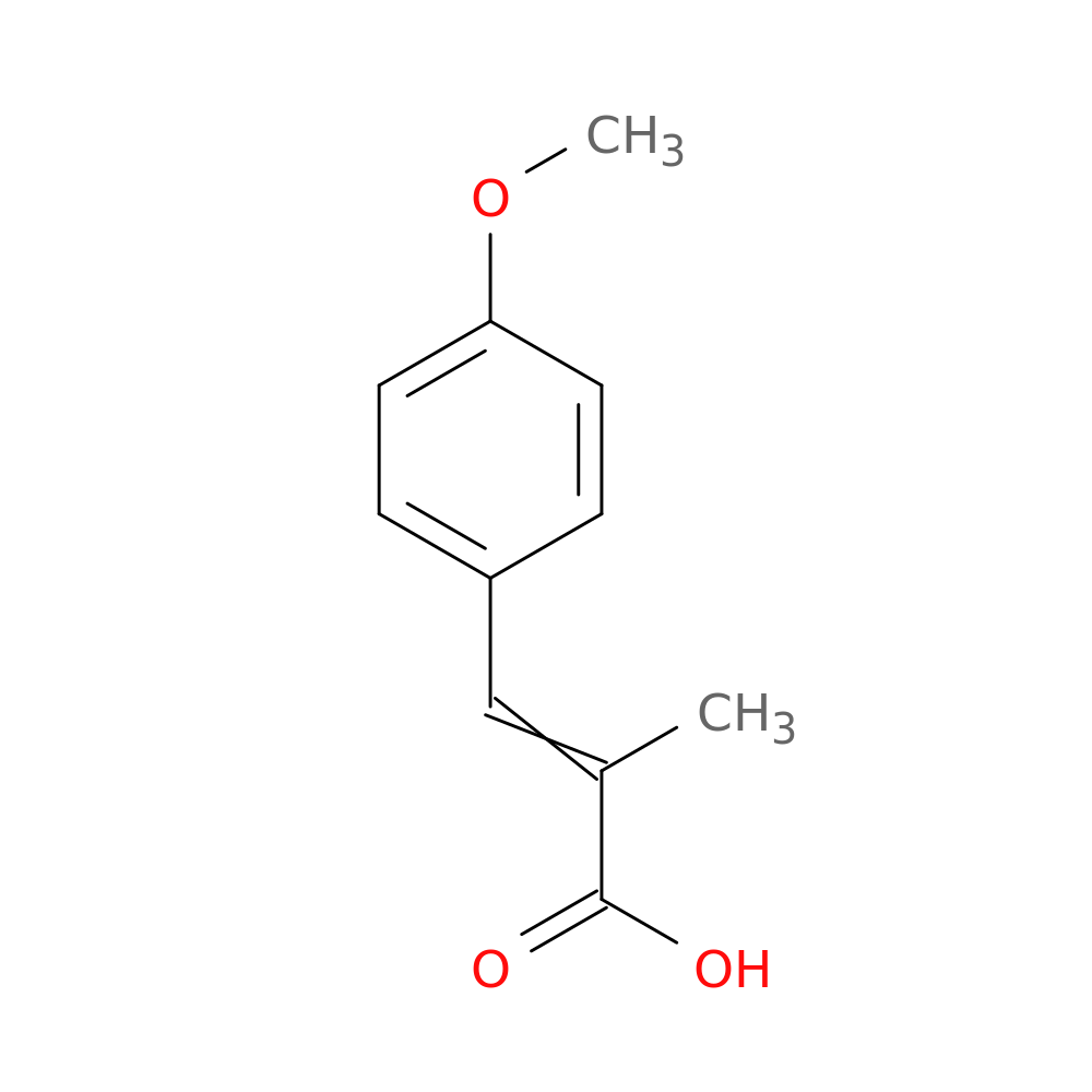 2-Propenoic acid, 3-(4-methoxyphenyl)-2-methyl-, (2E)-