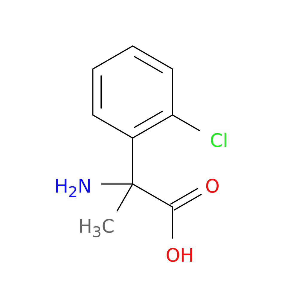 2-amino-2-(2-chlorophenyl)propanoic acid