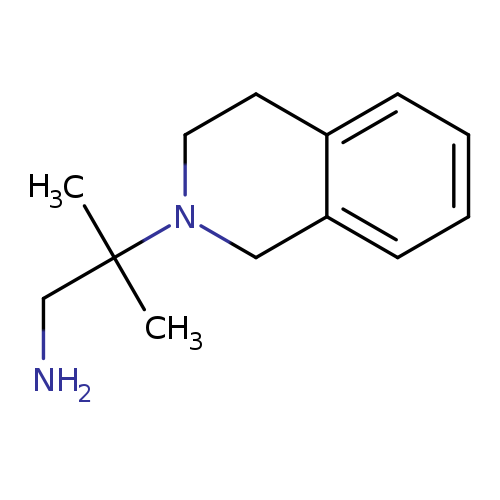 2-(3,4-DIHYDRO-2(1H)-ISOQUINOLINYL)-2-METHYL-1-PROPANAMINE