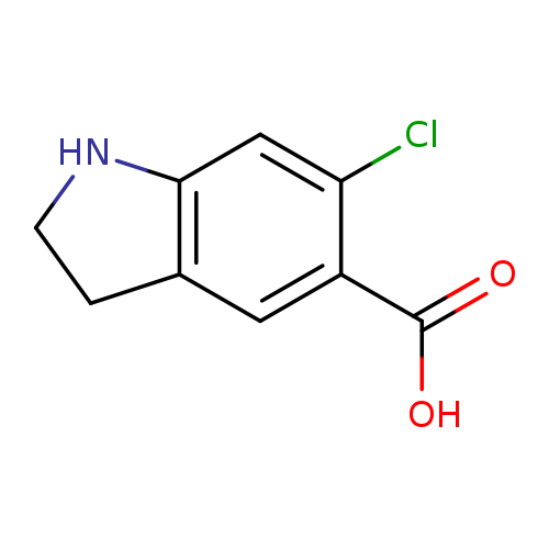 6-Chloroindoline-5-carboxylic acid