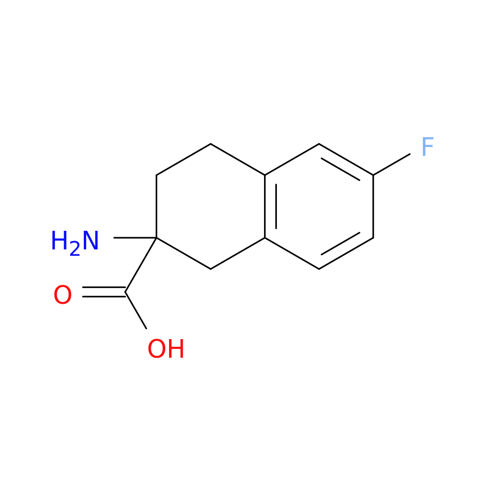 2-Amino-6-fluoro-1,2,3,4-tetrahydro-naphthalene-2-carboxylic acid