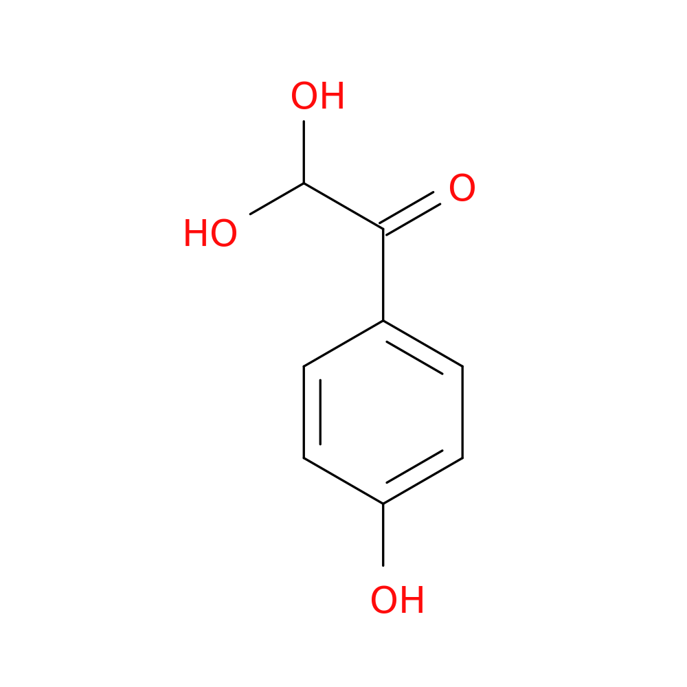 2,2-Dihydroxy-1-(4-hydroxyphenyl)ethanone