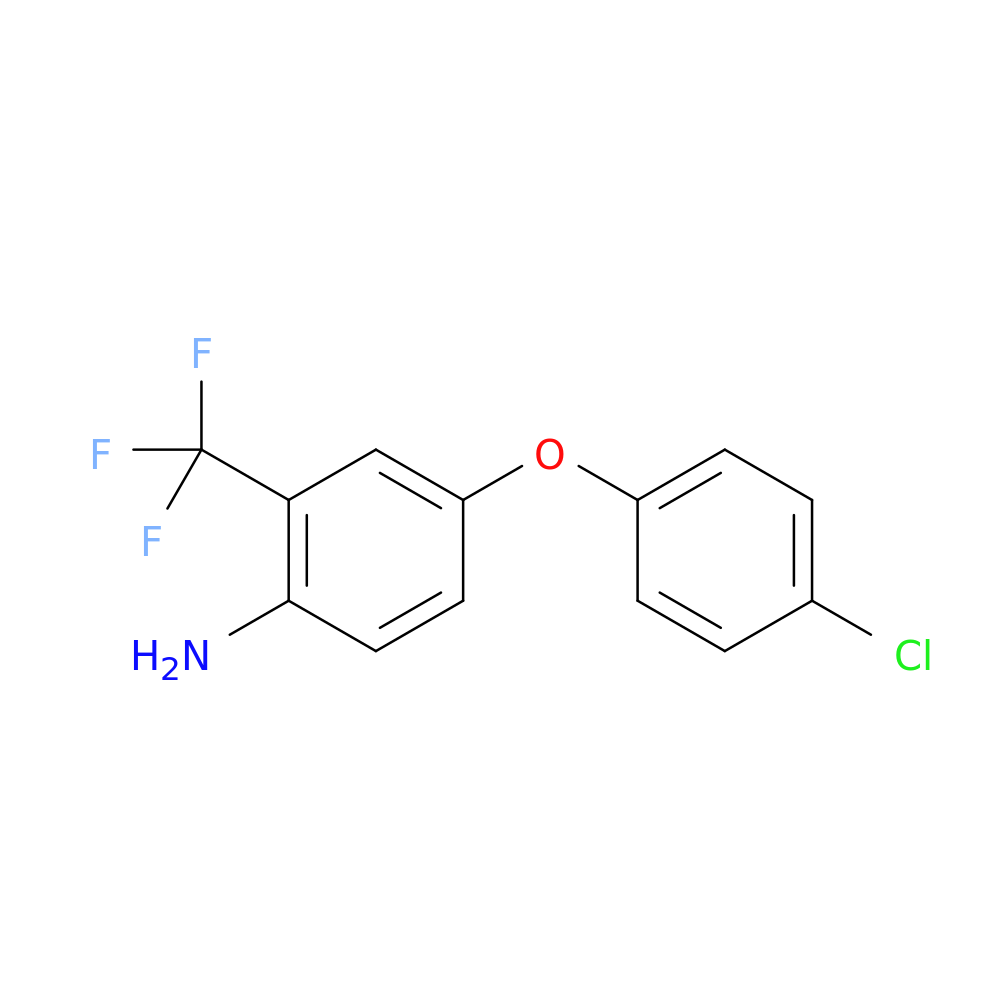 4-(4-Chlorophenoxy)-2-(Trifluoromethyl)Aniline