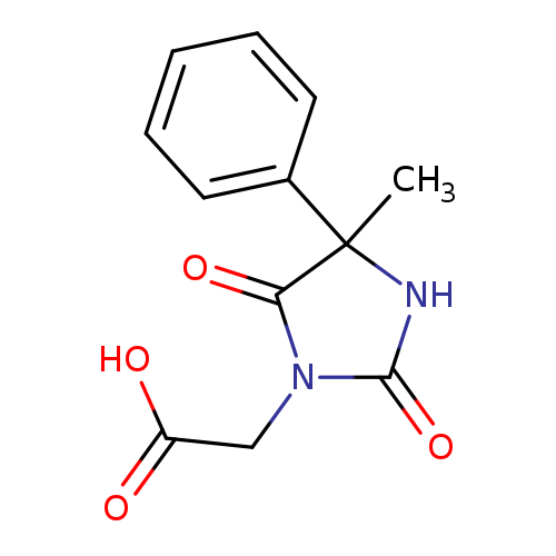 2-(4-Methyl-2,5-dioxo-4-phenylimidazolidin-1-yl)acetic acid