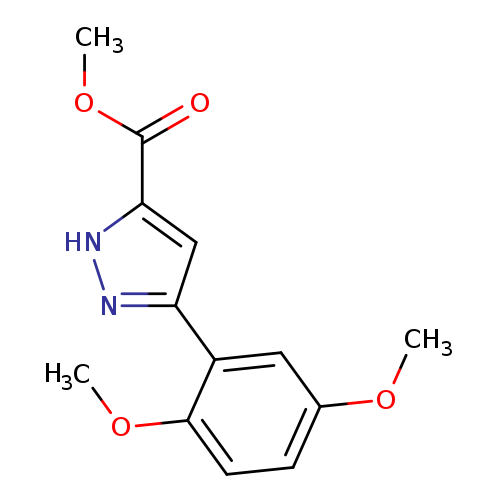Methyl 3-(2,5-dimethoxyphenyl)-1H-pyrazole-5-carboxylate