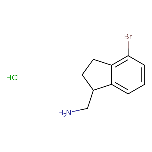 1-(4-bromo-2,3-dihydro-1H-inden-1-yl)methanaminehydrochloride