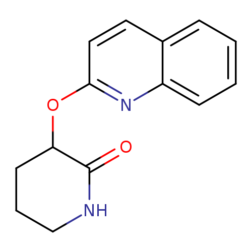 3-(quinolin-2-yloxy)piperidin-2-one
